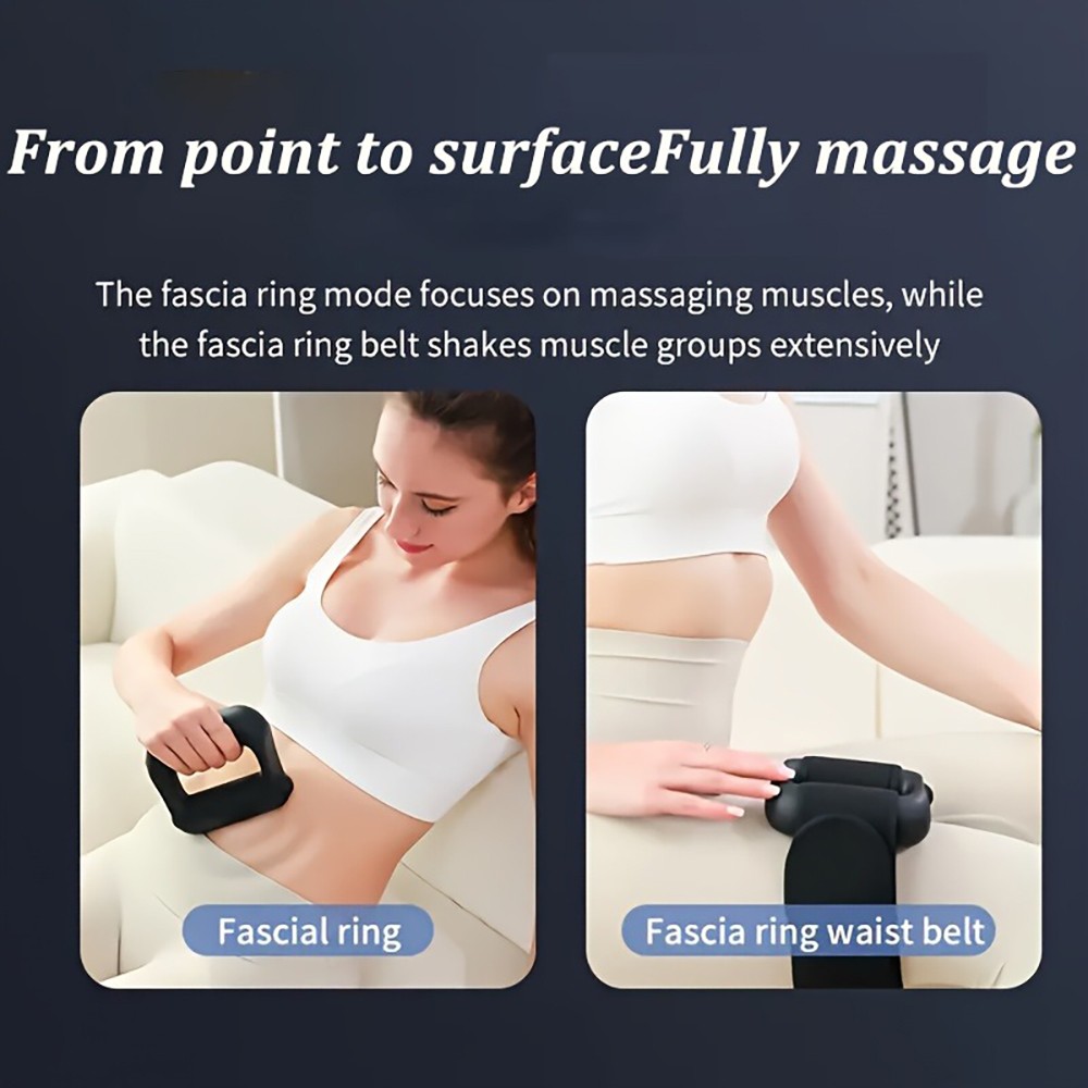 Well-Crafted Stable Stylish 3000mAh Multifunctional 5-Speed Fascia Ring Massager