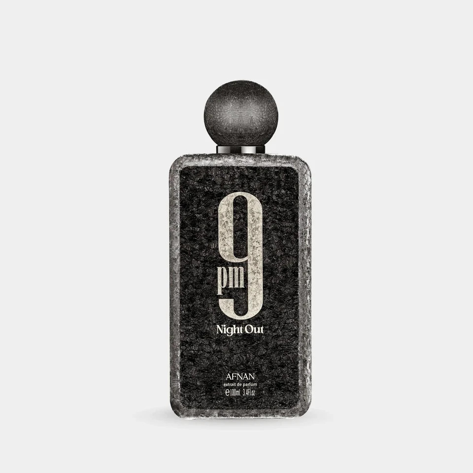 Afnan Unisex 9 PM Night Out Extrait de Parfum Spray 3.4 oz Fragrances