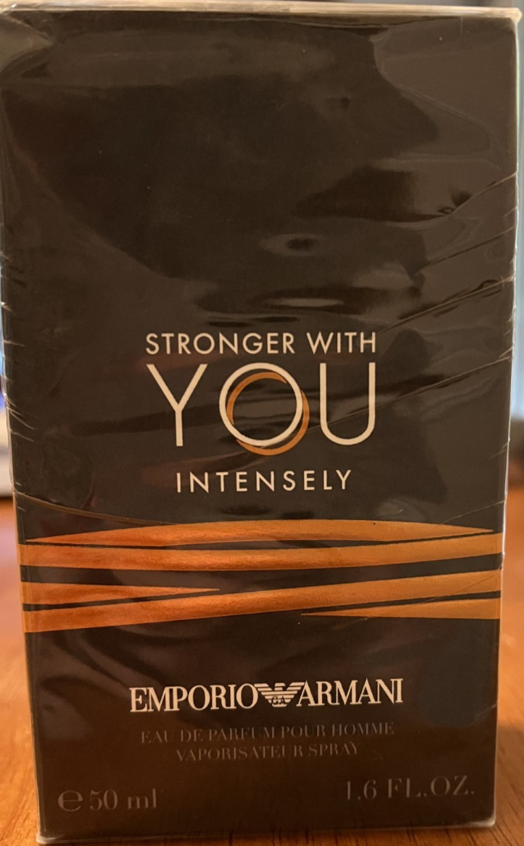 Emporio Armani Stronger With You Intensely 1.6 oz / 50ml EDP Spray Men Sealed