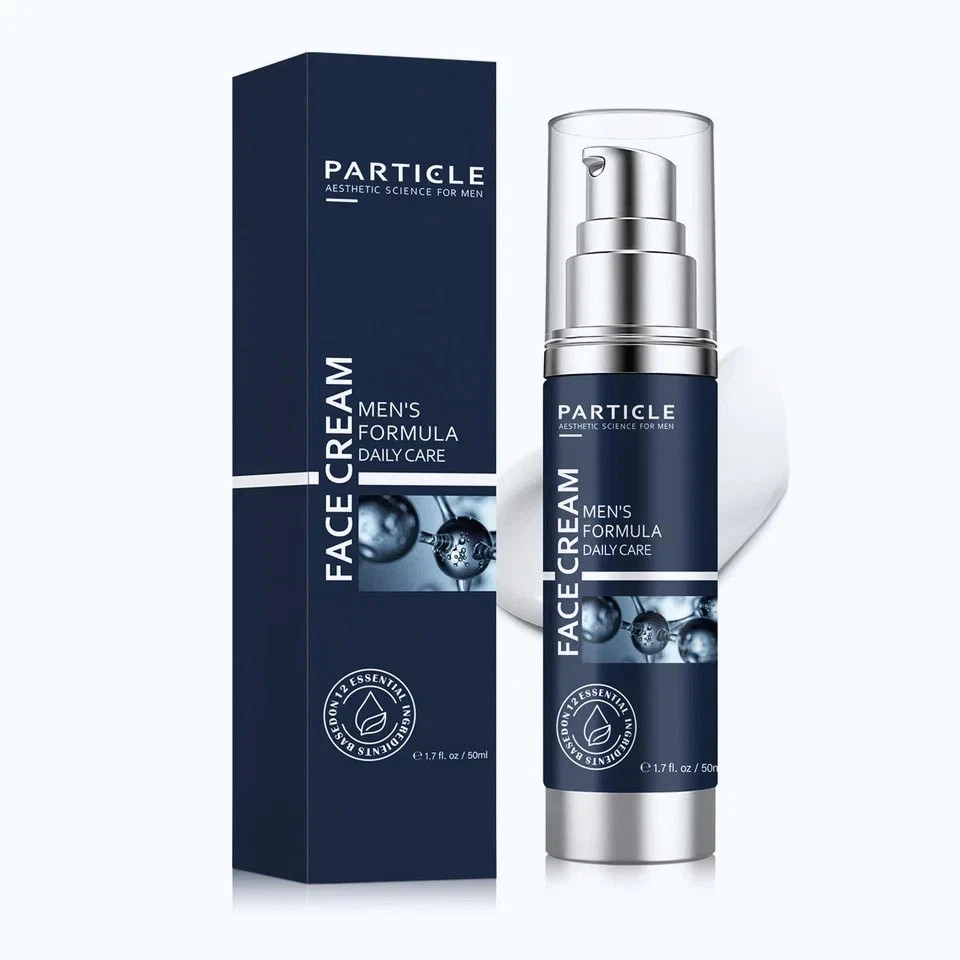 Partical Face Cream For Men 6-in-1 Anti Aging Cream Fights Eye Bags Dark Spots