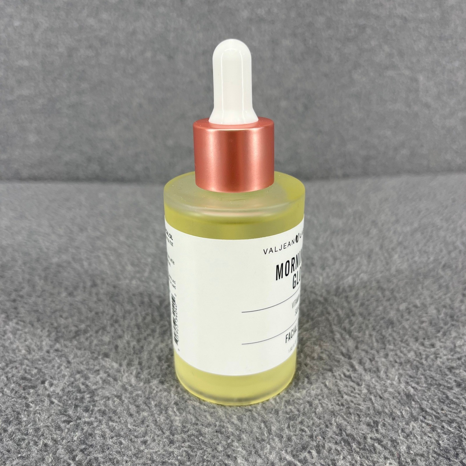Valjean Labs Morning Glow Facial Oil 1.83 oz Yellow Vitamin C Squalane Bright