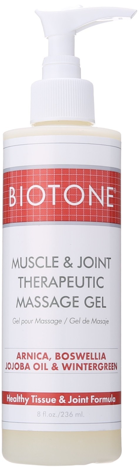 Therapeutic Massage Gel for Muscle & Joint Relief, 8 oz – Pain Relief Formula