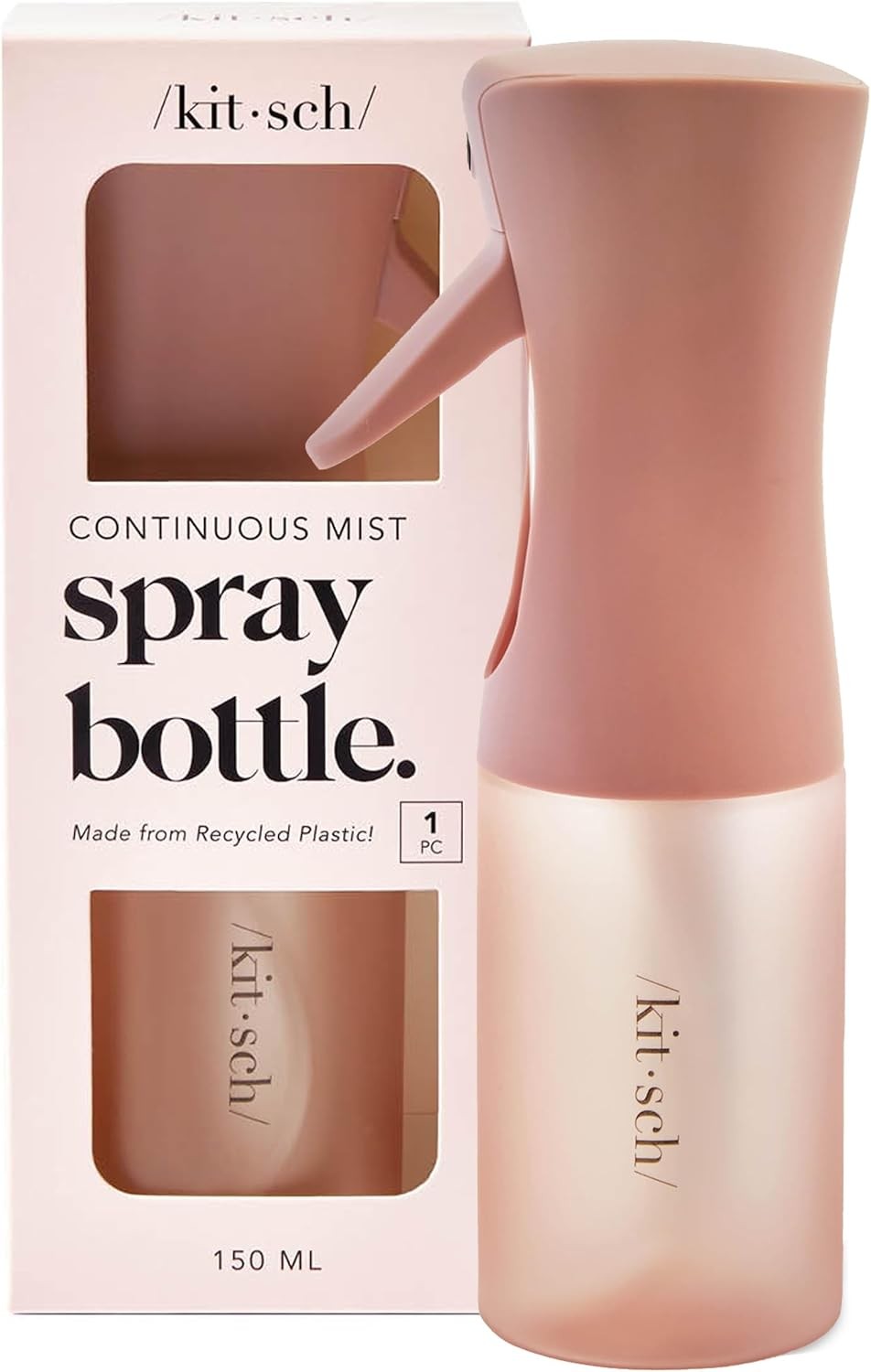 Kitsch Continuous Spray Bottle for Hair – Fine Mist Water Mister & Water Spray B