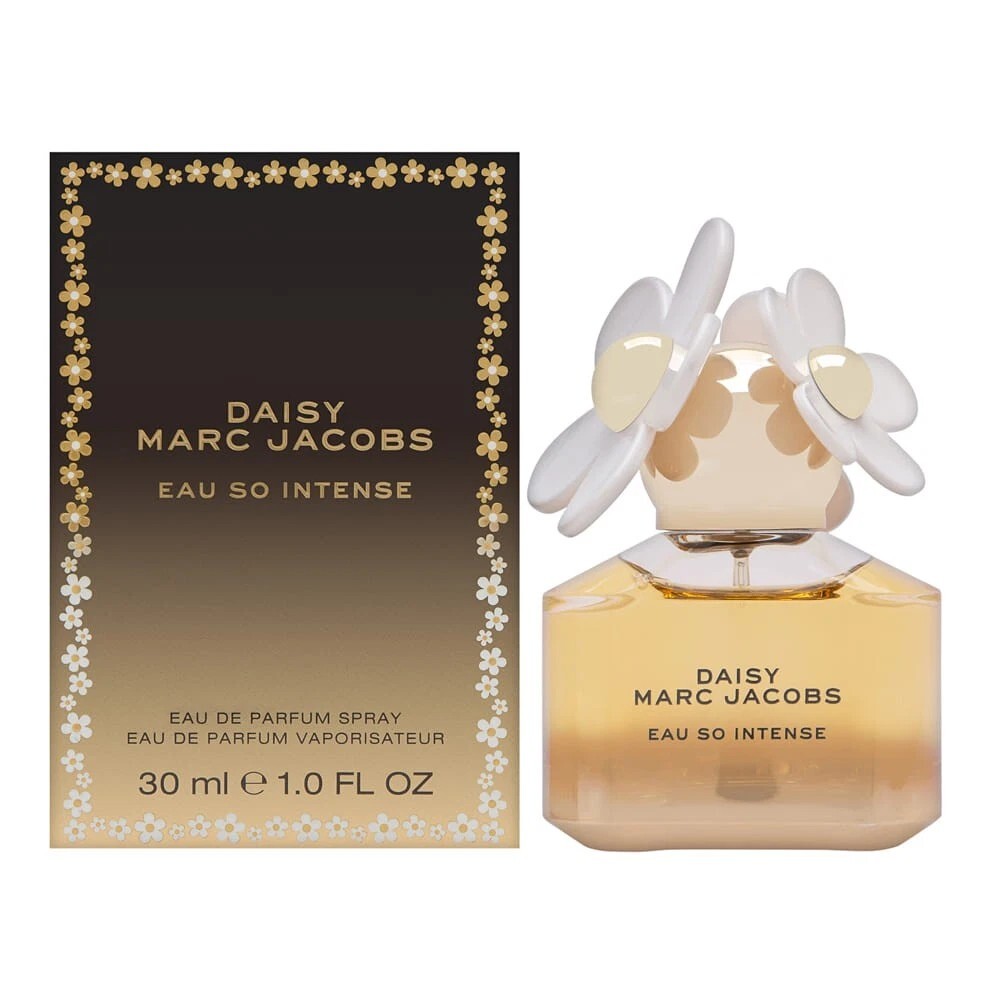 DAISY SO INTENSE MARC JACOBS 1.0 OZ EAU DE PARFUM SPRAY NEW WOMENS PERFUME NIB