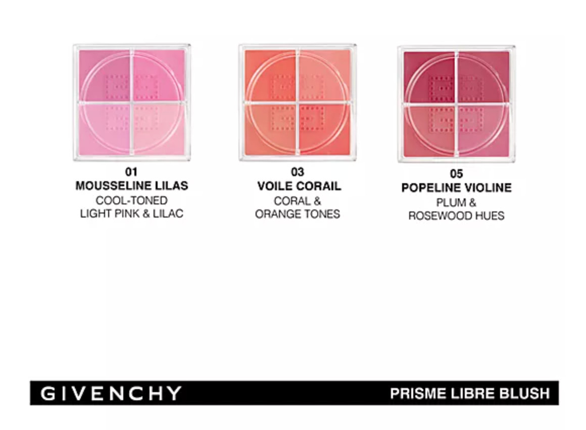 Givenchy Prisme Libre Sculpting 4-Color Blush with Puff