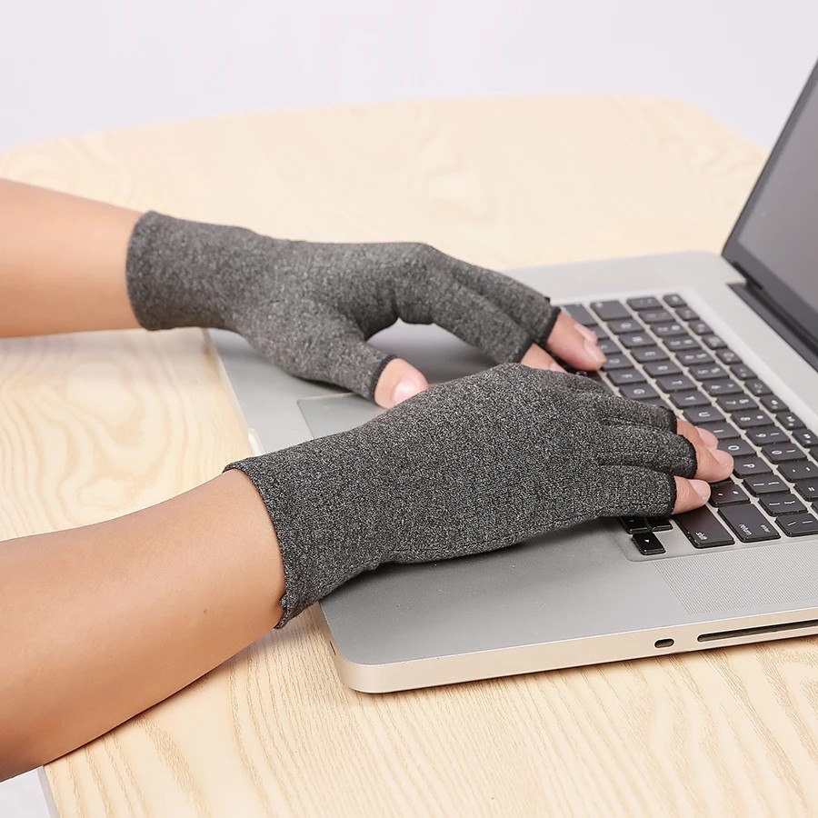 Compression Arthritis Gloves Wrist Support Hand Brace for Sports Pain Relief