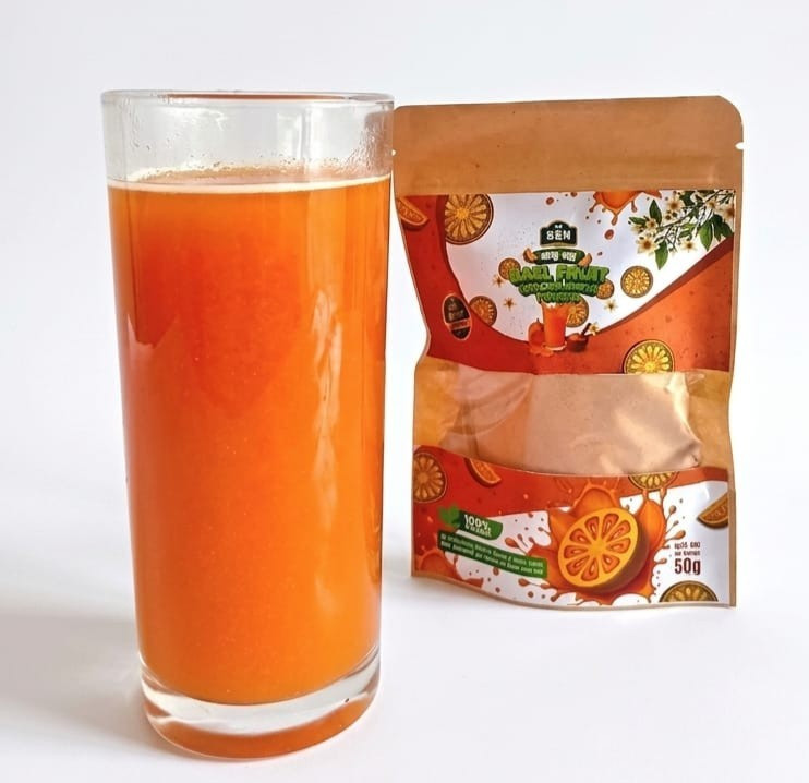 NATURAL ORGANIC,BAEL FRUIT POWDER (GOLDEN APPLE) DEHYDRATED,FROM SRI LANKA