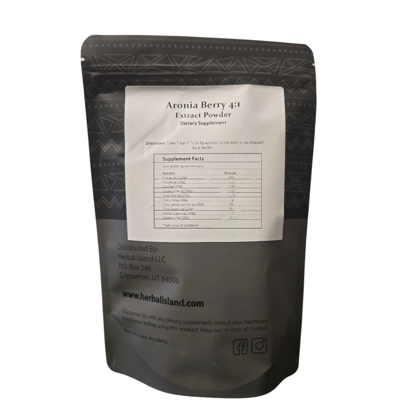 Aronia Berry 4:1 Extract – Chokeberry Powder