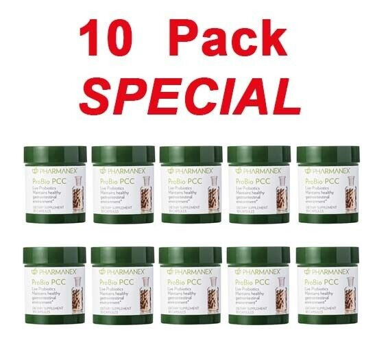 02/2026 2 PACK Nu Skin Pharmanex ProBio PCC 30 CAPSULES NEW 02/2026