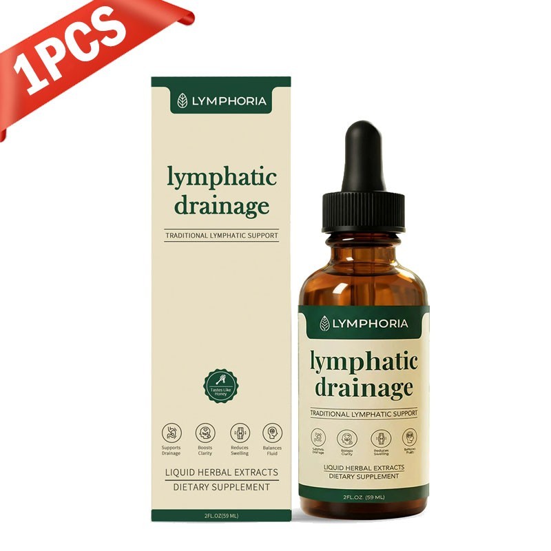 1-3X Lymphoria – Lymphatic Drainage 59ml – Detox, Bloat Relief & Immune Support