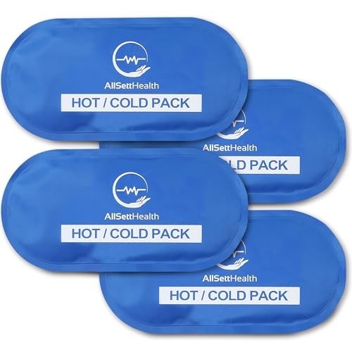 Natural & Safe Ice Packs for Swelling – Reusable 10.5 x 5 Inch Comfort Relief