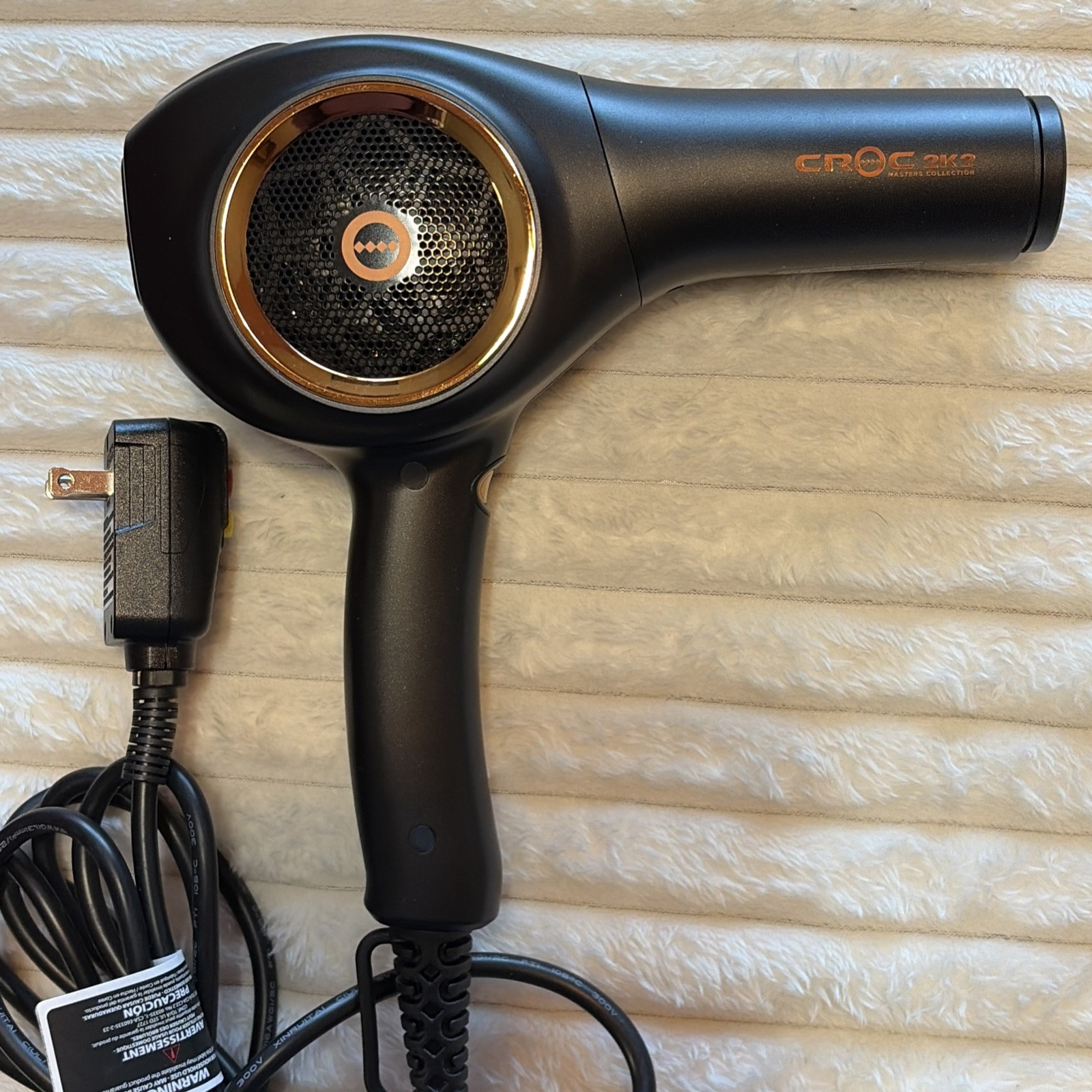 Croc Professional Master Collection Blow Hair Dryer IC Infrared, (Choc/Gold)