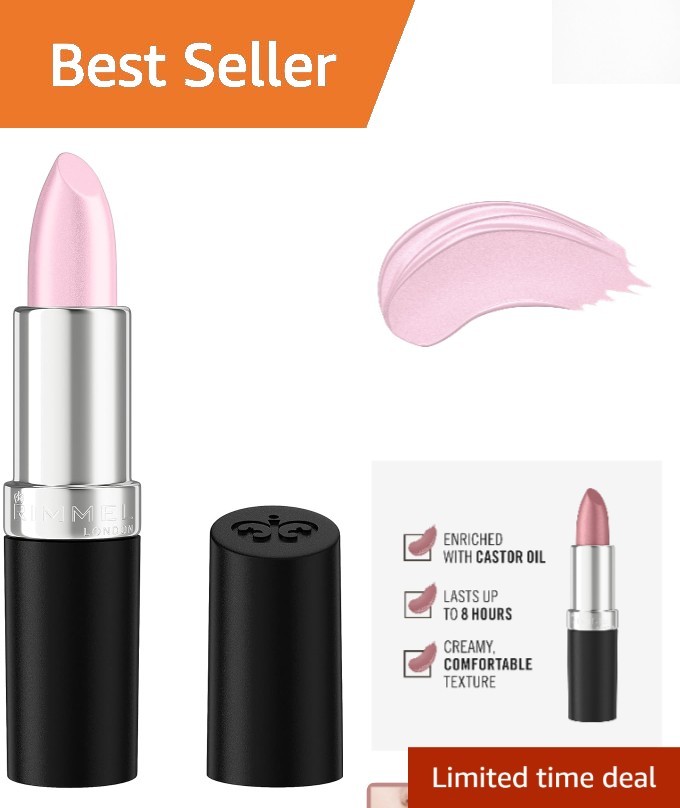 Frosted Finish Lipstick in 002 Candy – Up to 8 Hours of Color Richness