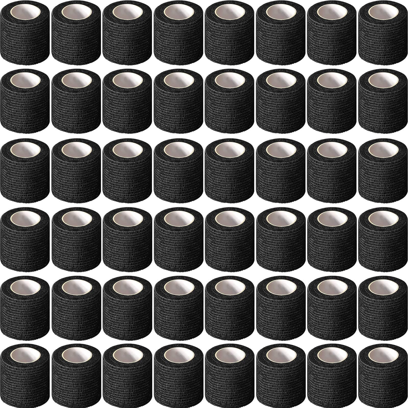 96 Pack Self Adhesive Bandage Wrap 2″ x 5 Yards – Cohesive Elastic Sports Tape,