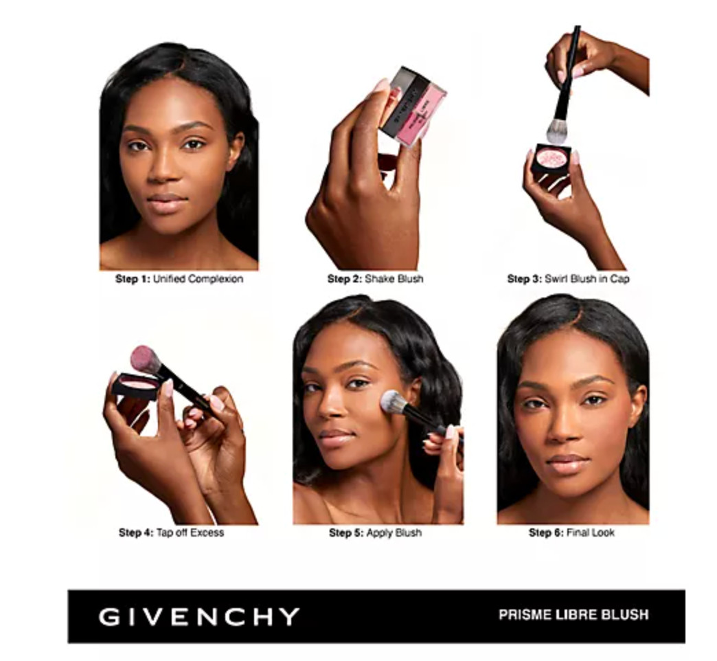 Givenchy Prisme Libre Sculpting 4-Color Blush with Puff