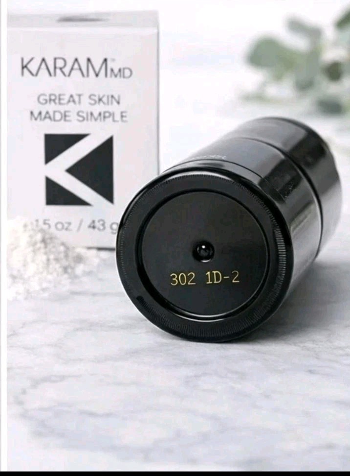 KARAM MD Polish Enzymatic Exfoliating Powder 1.5oz NEW Gentle Enzyme Face Polish