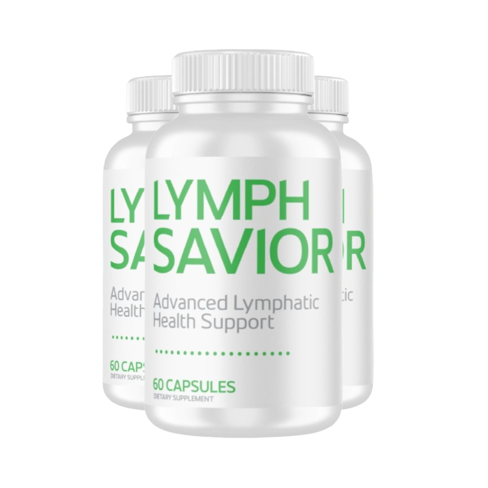 3-Pack Lymph Savior – Advanced Lymphatic Health Support Supplement – 180 Caps