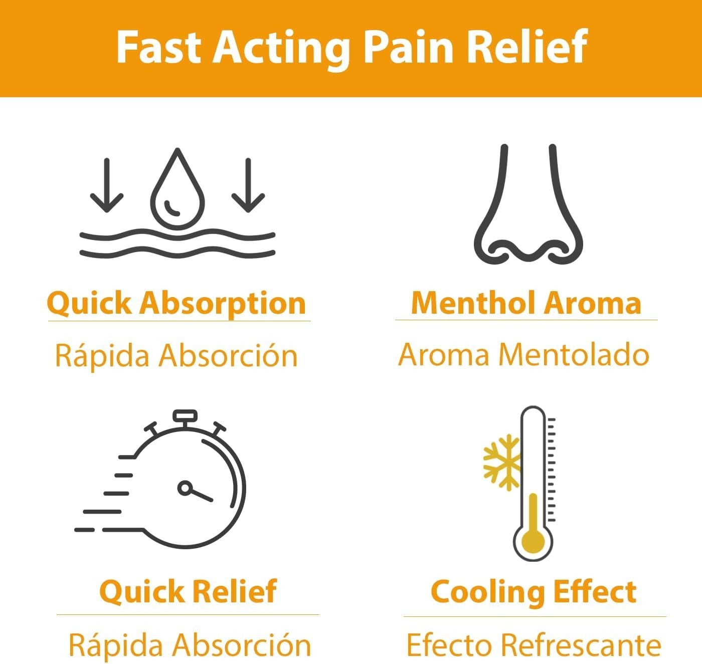 Max Strength Arnica Roll On – 3 oz Clear Gel for Joint Pain and Comfort