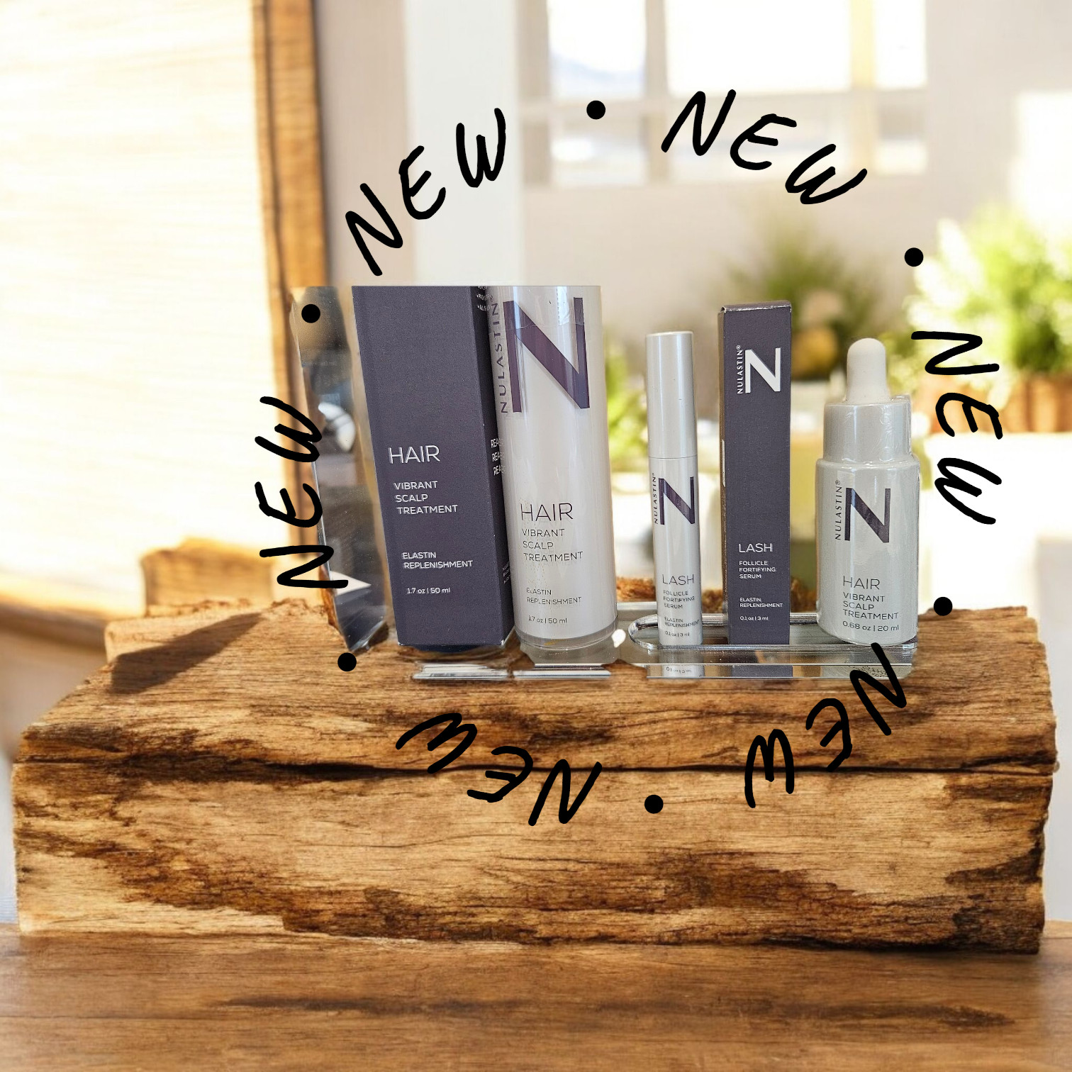 Nulastin HAIR Vibrant Scalp Treatments and Lash Therapy