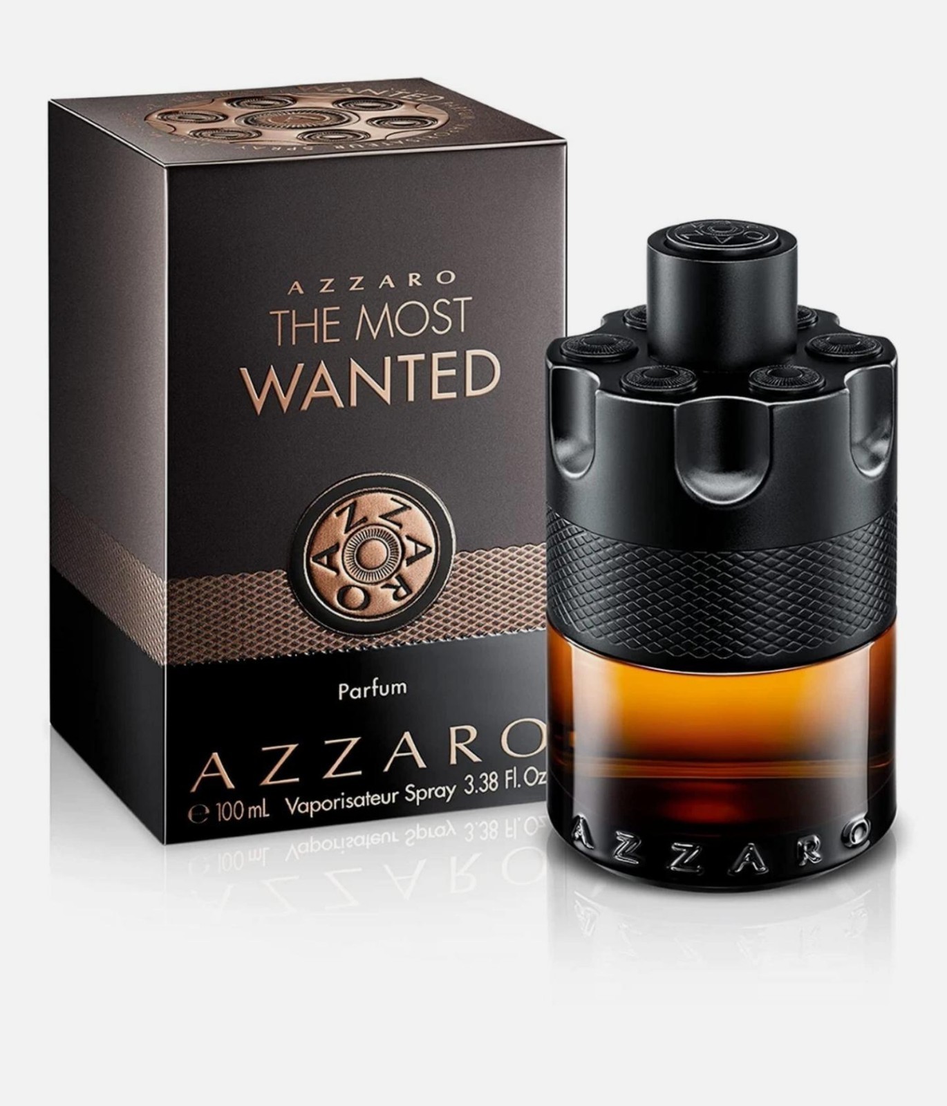 Azzaro The Most Wanted Men’s Parfum Spray 3.4 oz 100ml Brand New Sealed