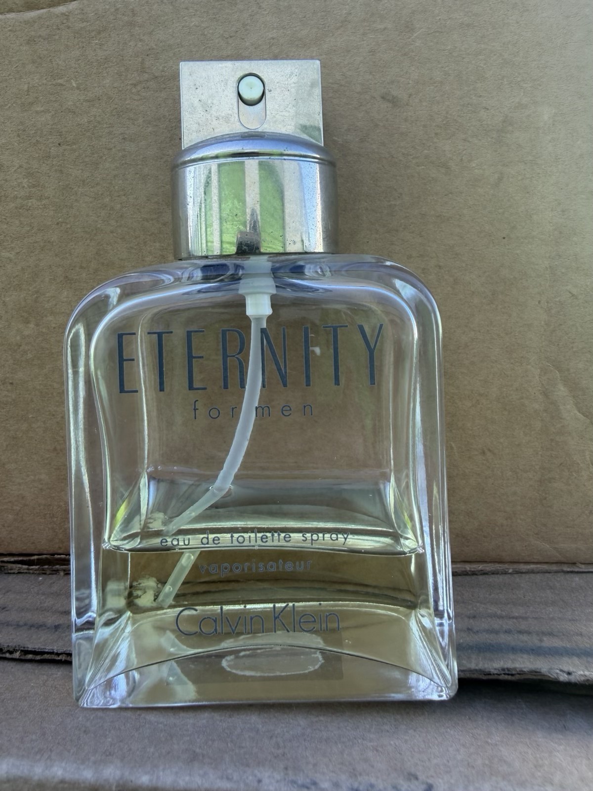 Eternity by Calvin Klein 3.4 oz EDT Cologne for Men