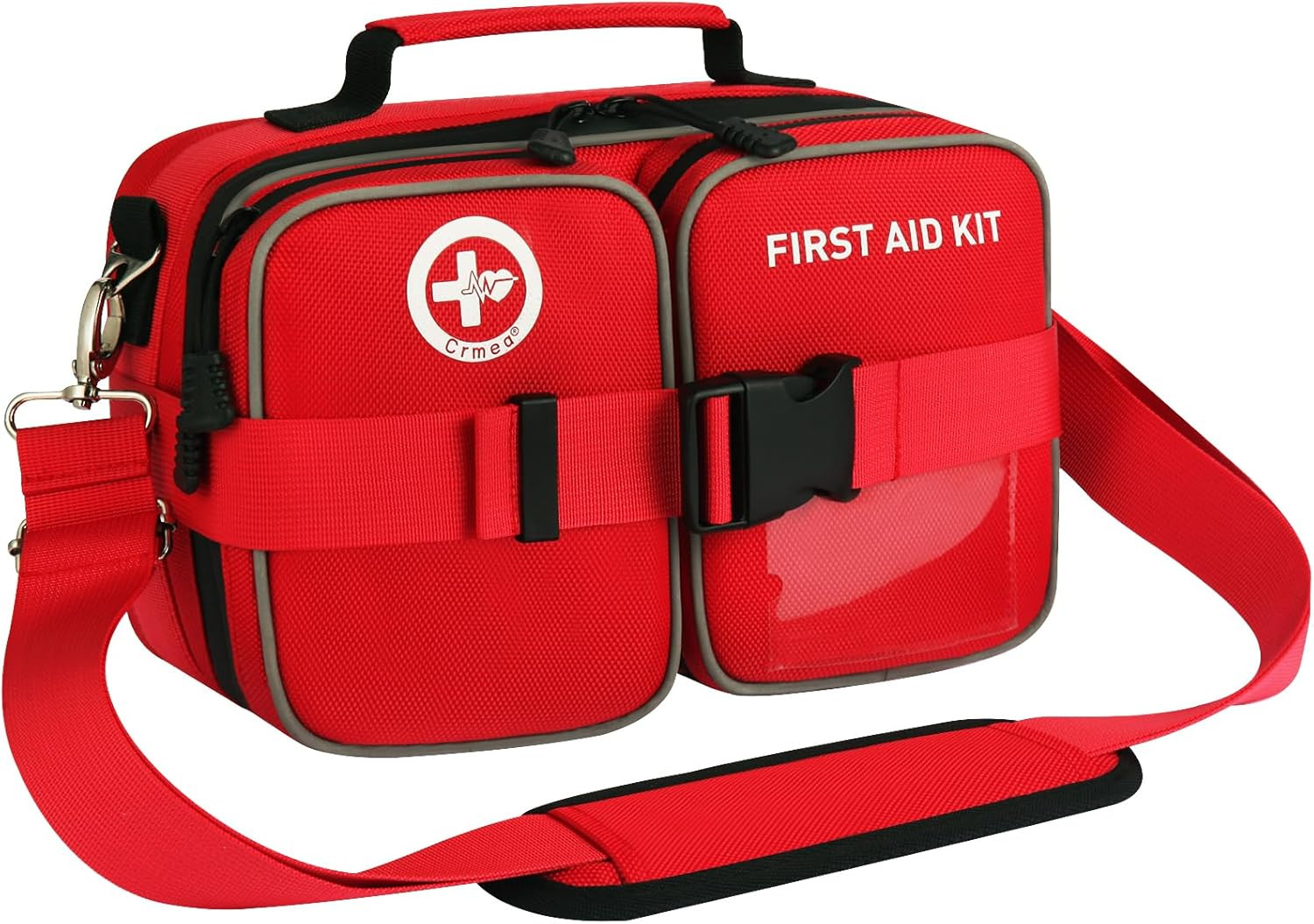 516 Piece First Aid Kit for Car, Travel & Home, FSA Eligible HSA Items – Large P