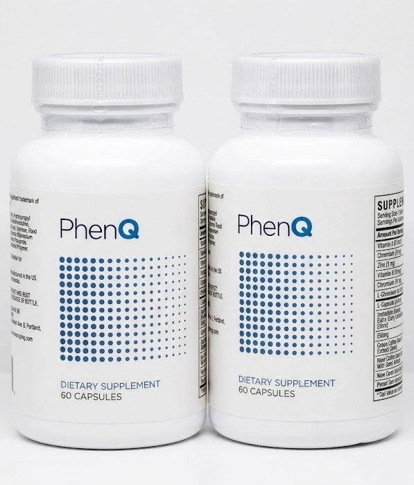 PhenQ Weight Management Supplement 60 Capsules Energy Support Pack of 2