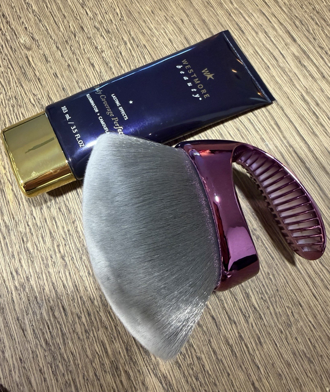 Westmore Beauty Body Coverage Perfector & Brush 3.5 oz Body Makeup Select Shade