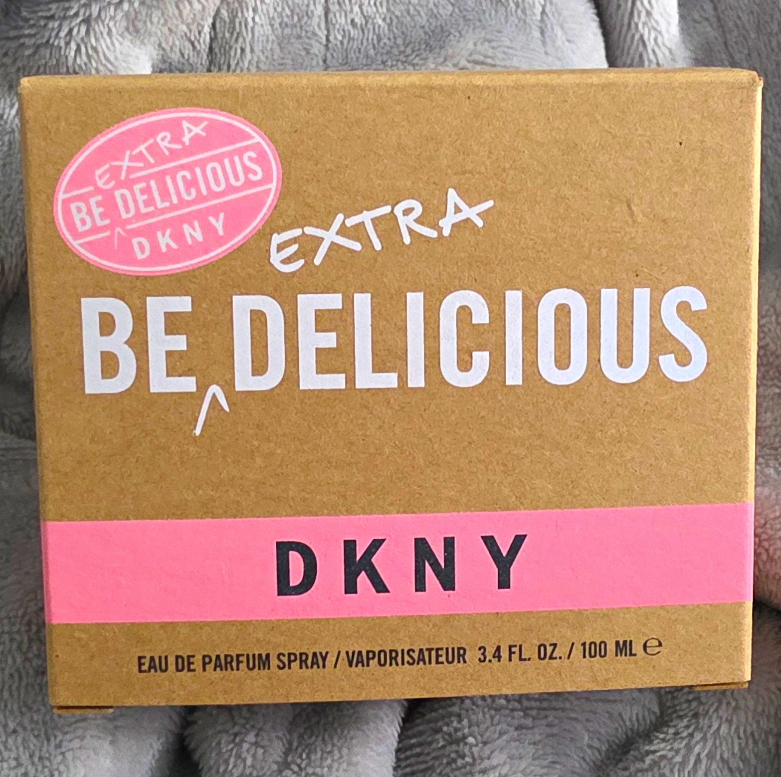 DKNY Be Delicious Extra Eau de Parfum Spray, Regular Size 3.4 fl oz Apple