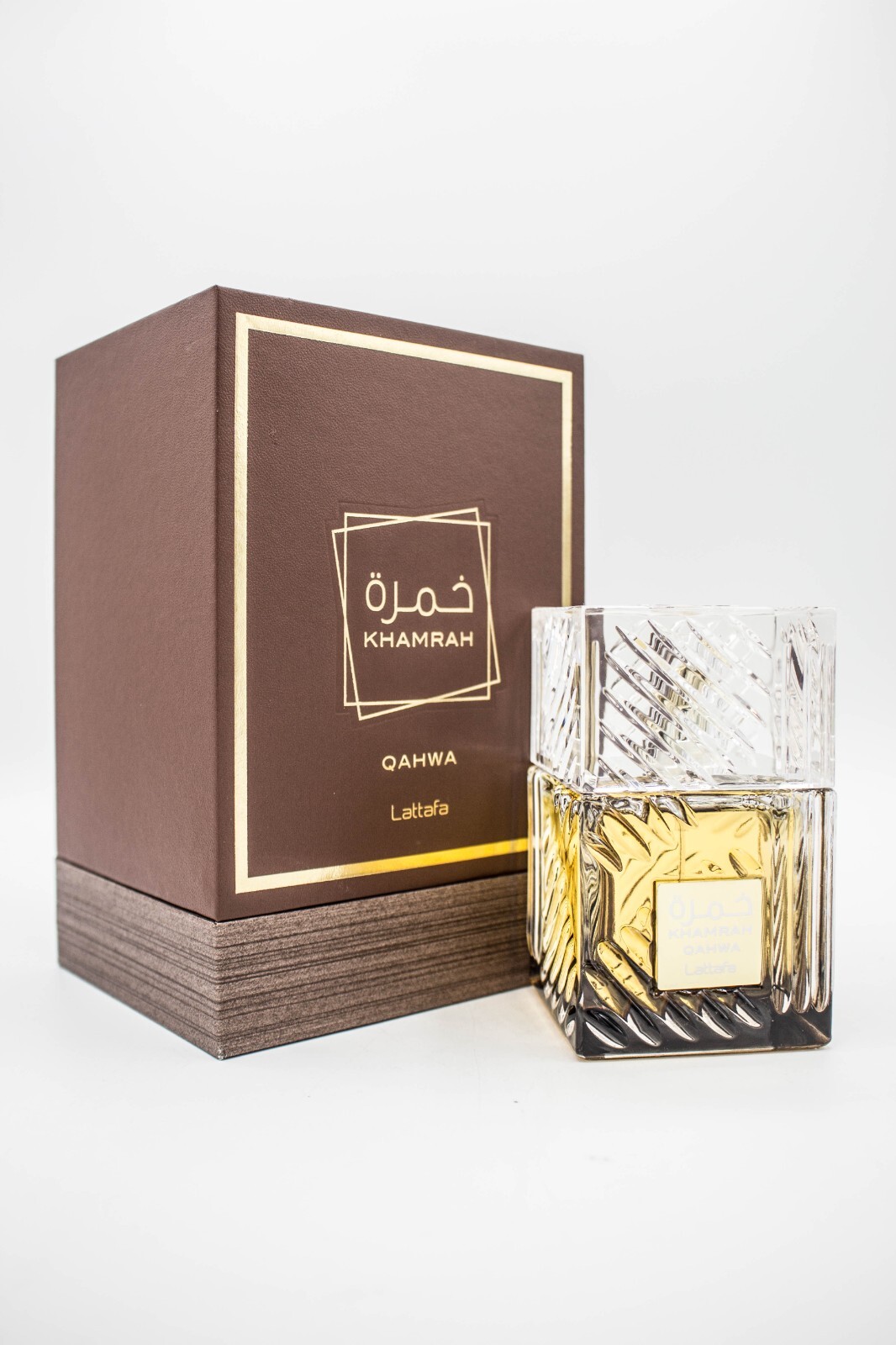 Lattafa Khamrah Qahwa Eau De Parfum Spray – Unisex – 3.4 OZ / 100 ML EDP SPRAY