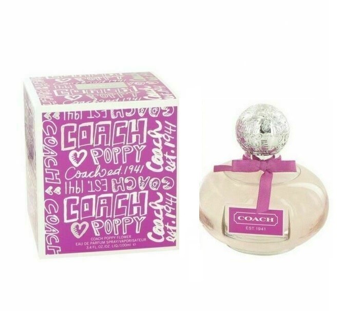 Coach Poppy Flower 3.4 oz / 100 ml Spray Eau De Parfum New & Sealed