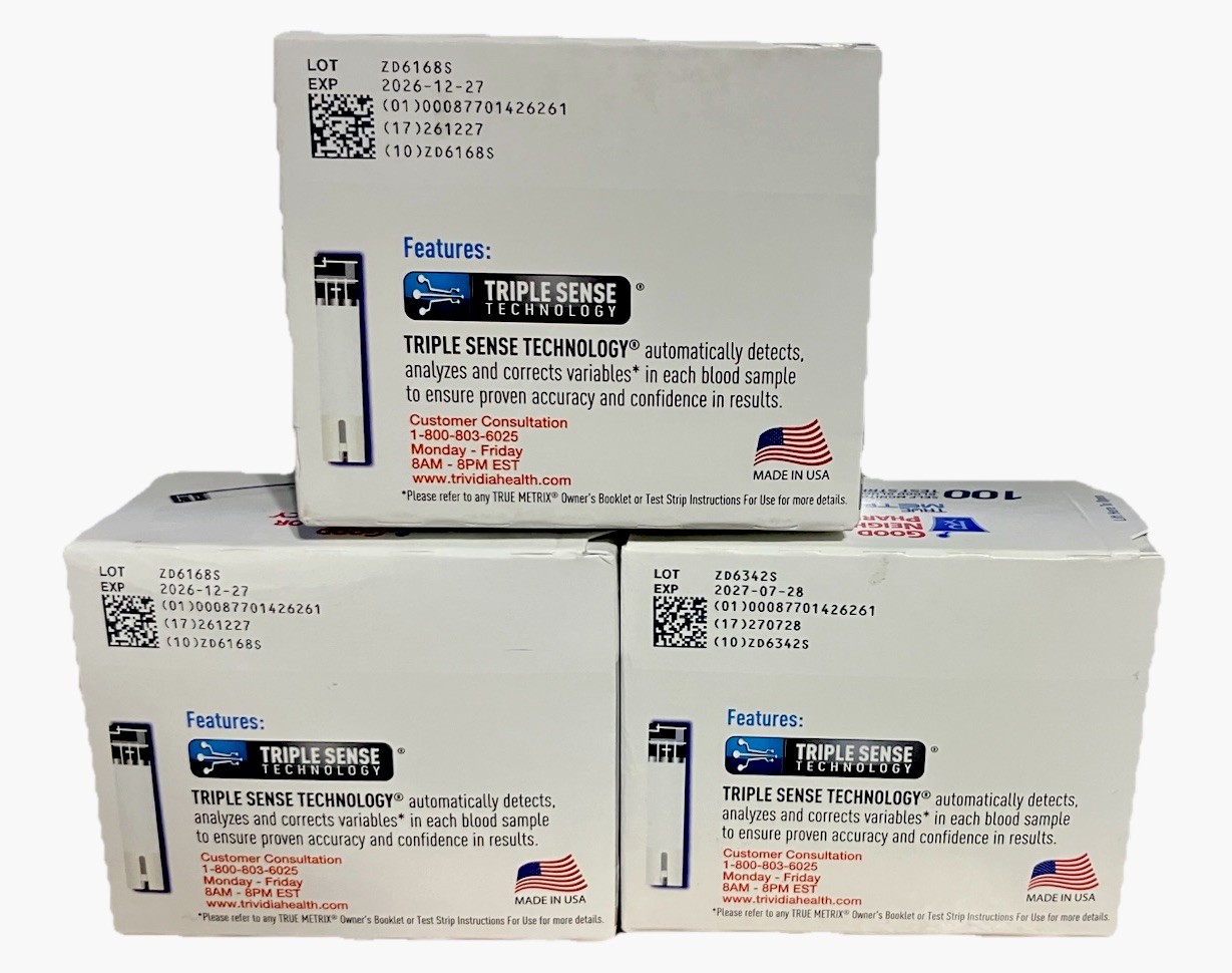 300 True Metrix Test strips~Exp~12/26~7/27~$47.88~FR SHIP