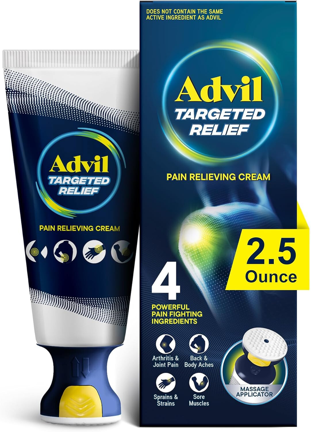 Advil Targeted Relief Pain Cream Joint Pain, Up to 8 Hours Relief, 2.5 oz