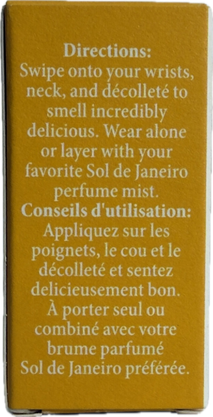Sol de Janeiro Cheirosa 62 Jelly Perfume Balm 0.14oz (New in Box/Unused)
