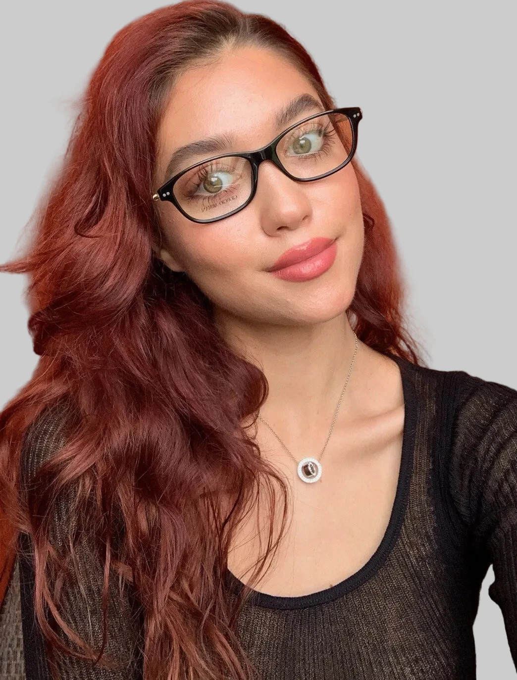 New Giorgio Armani 717 52-16-135 Black Titanium Women’s Eyeglasses Frame Italy .
