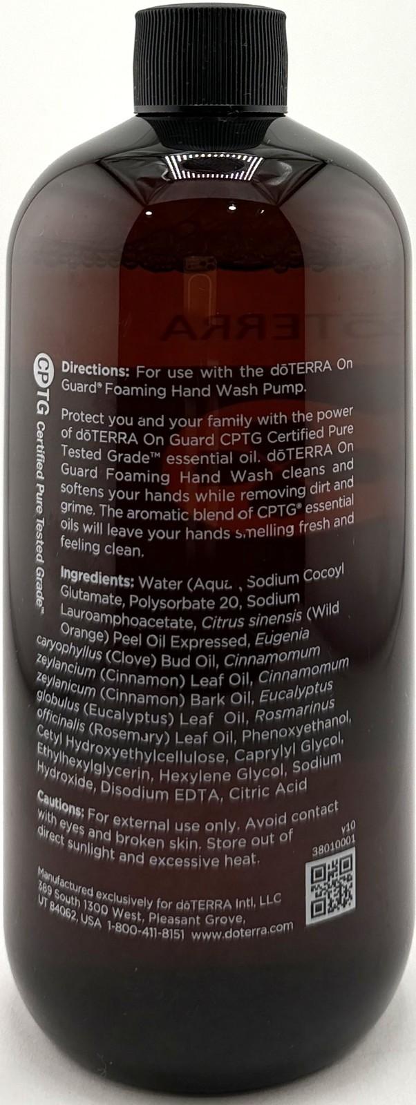 doTERRA On Guard Foaming Hand Wash Refill – 16 oz , EXP 2027 April (3 pack)