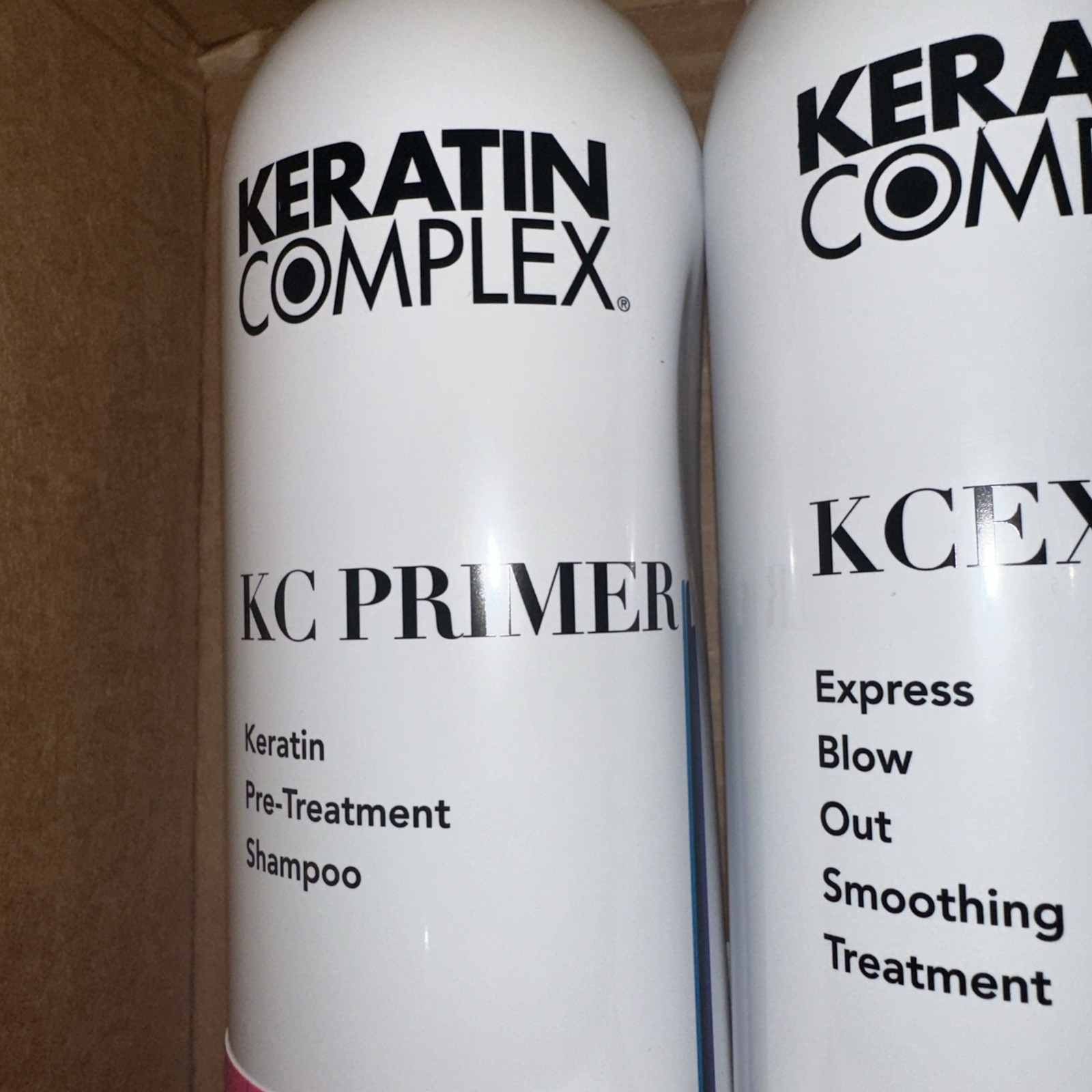Keratin Complex KCEXPRESS Blow Out Smoothing Treatment & Shampoo 33.8oz Each Lrg