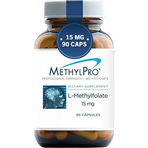 MethylPro 15mg L-Methylfolate (90 Capsules) – Professional Strength Active