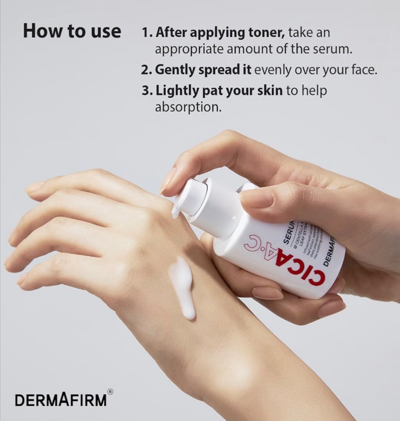 Dermafirm Cica A.C Stater Kit Lot of 4 Acne Skin Care Toner Serum Spot Cream