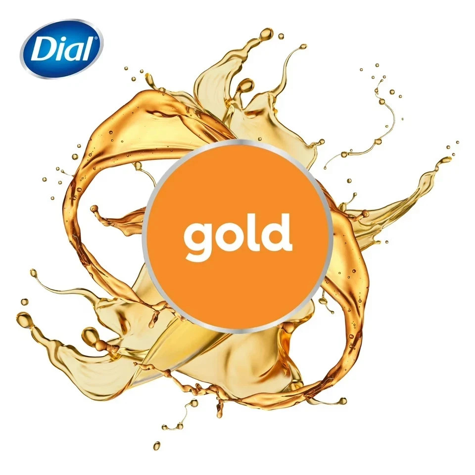 Dial Antibacterial Deodorant Bar Soap, Advanced Clean, Gold 4 oz 12 Bars