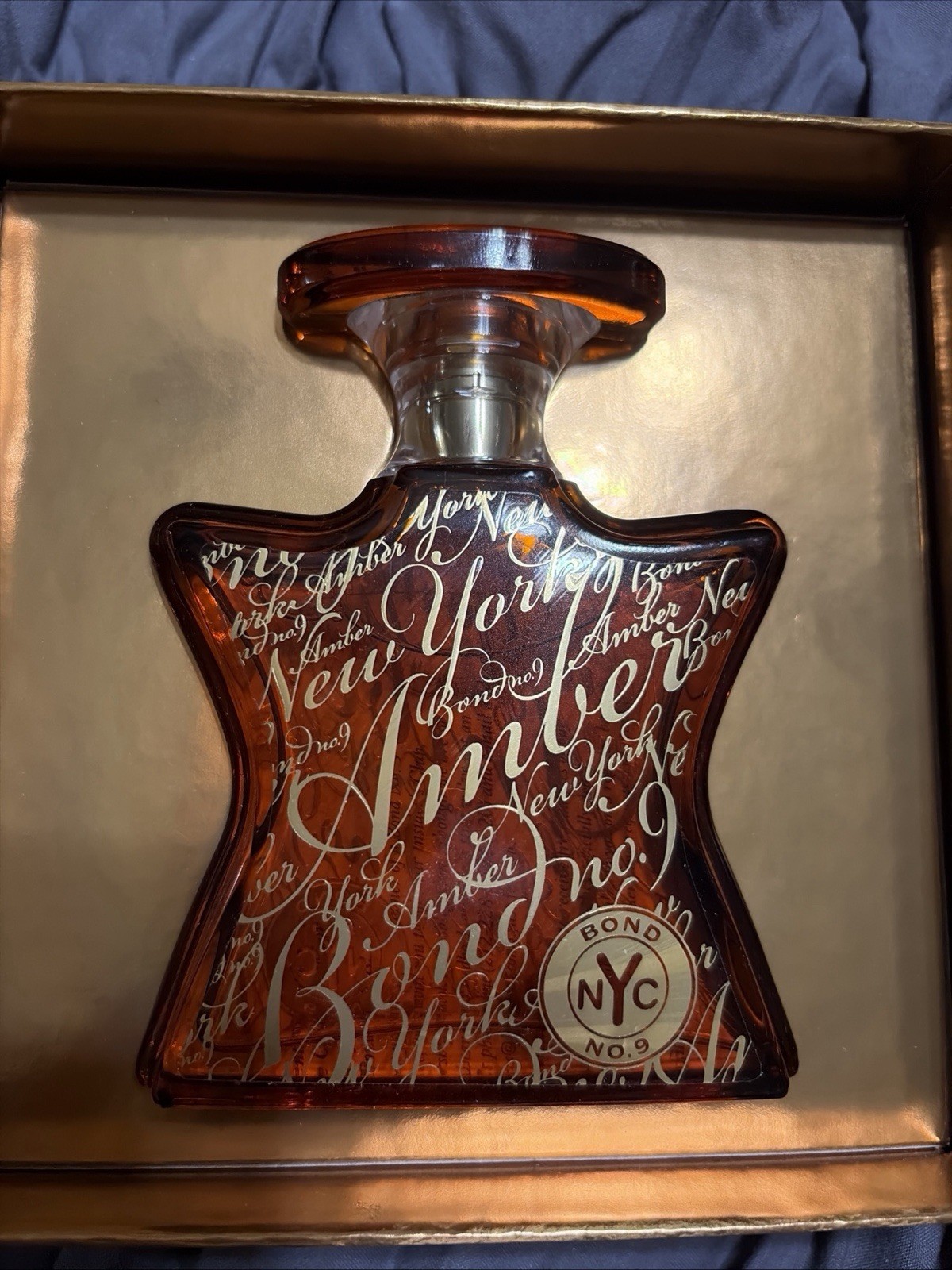 Bond No.9 New York Amber – 3.3 fl oz – Eau De Parfum – Discontinued – Rare