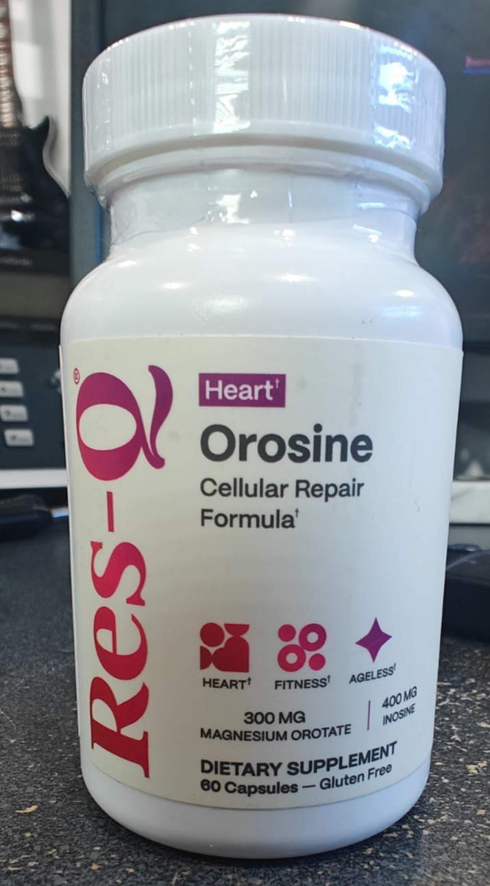 Res-Q Orosine Cellular Repair Formula Heart 1 Bottle Exp 06/28 Free Ship New