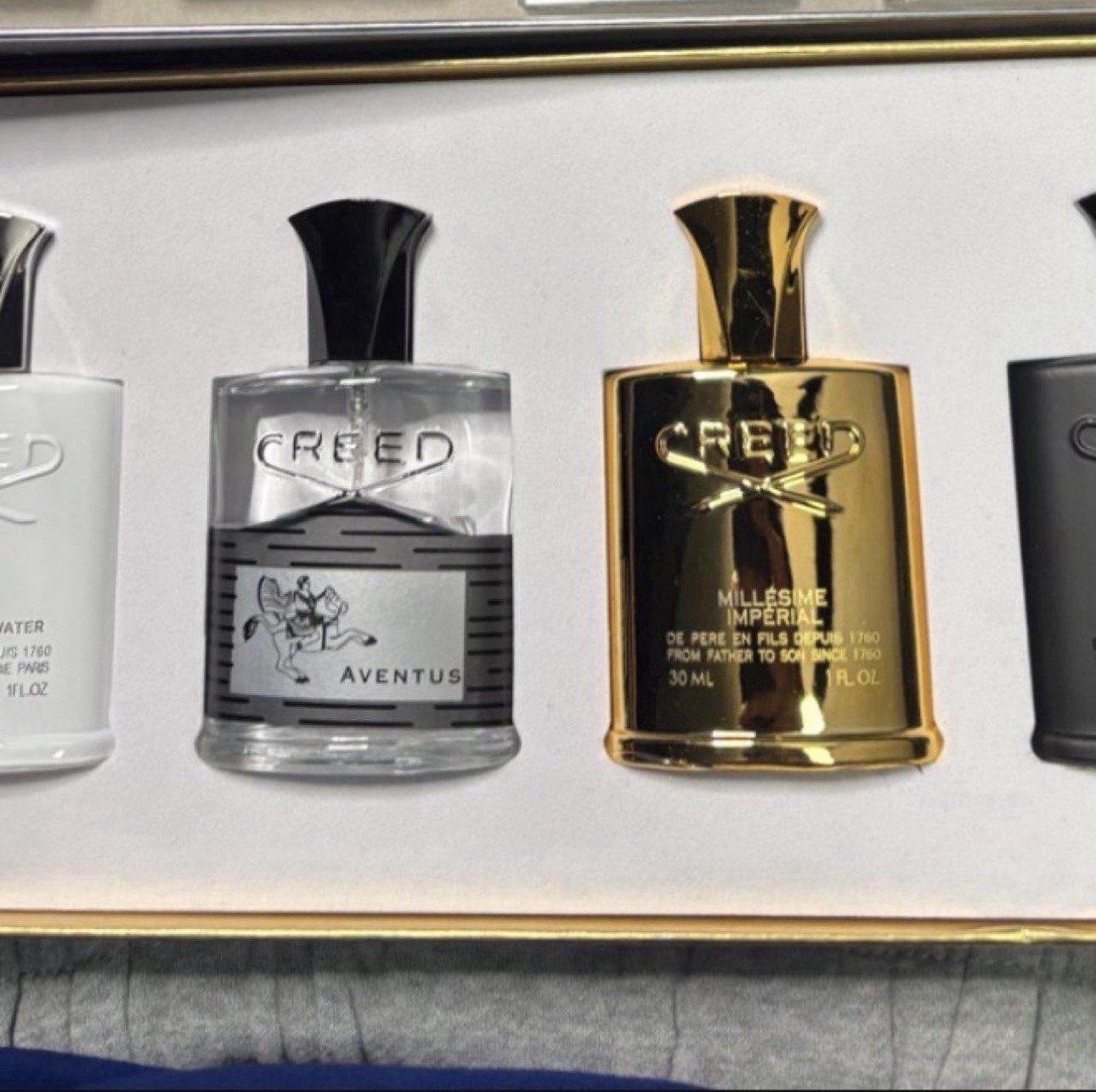 Creed 4-Piece Set 30ml Each New Sealed In Gift Box for Men