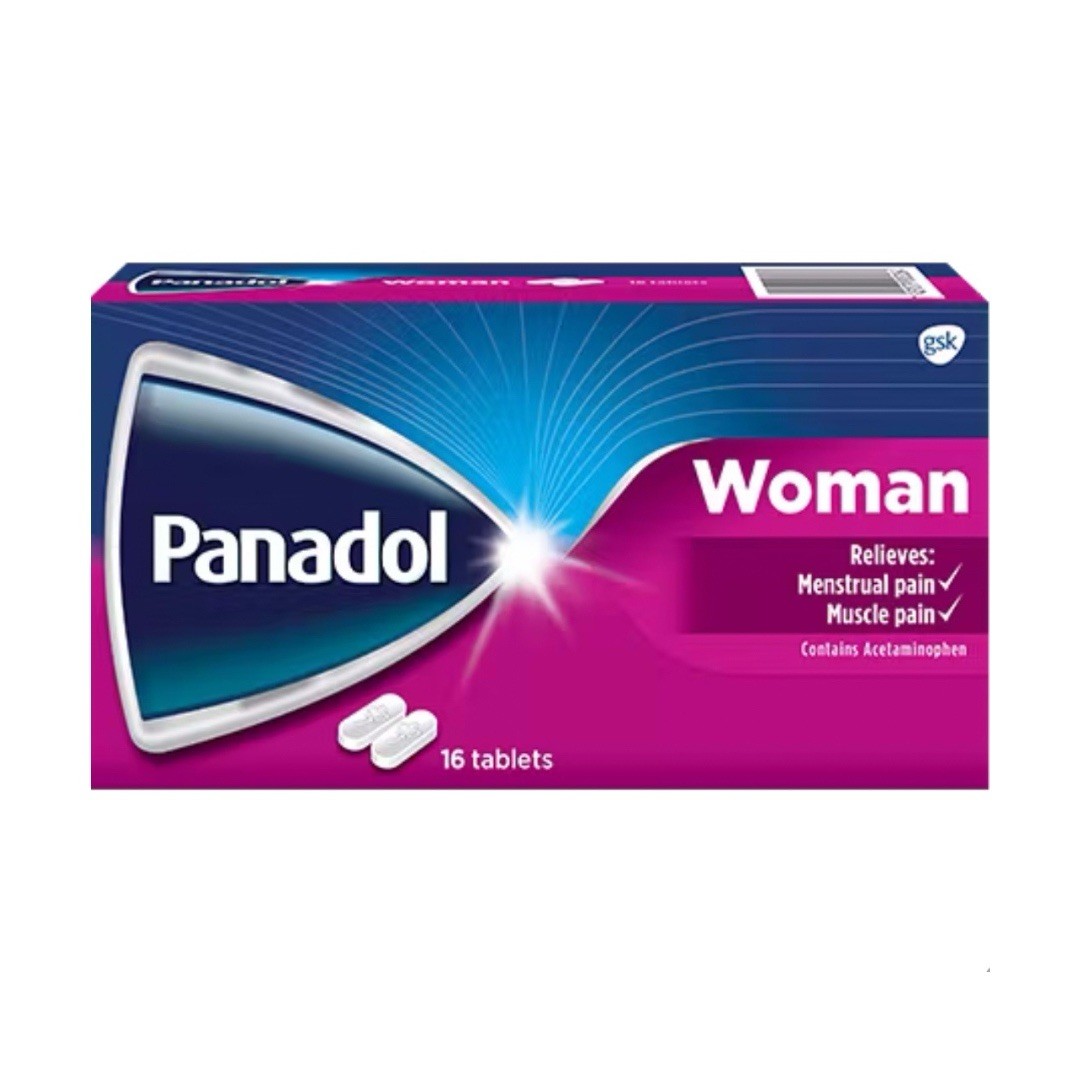 Panadol Menstrual (for women) – 16 Tablets – Import duties are paid by us