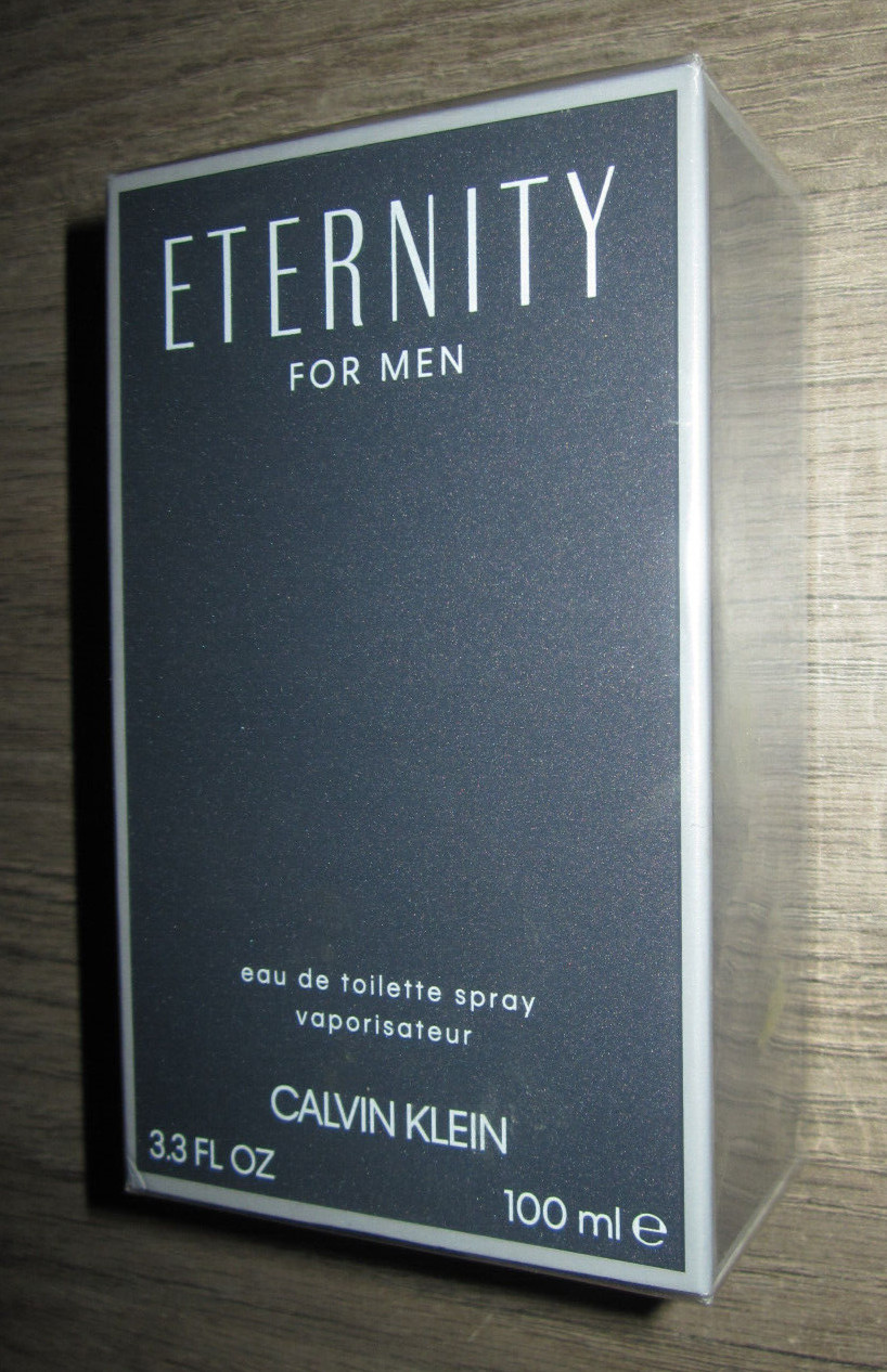 NEW sealed Calvin Klein Eternity for Men eau de toilette spray 3.3 fl oz.