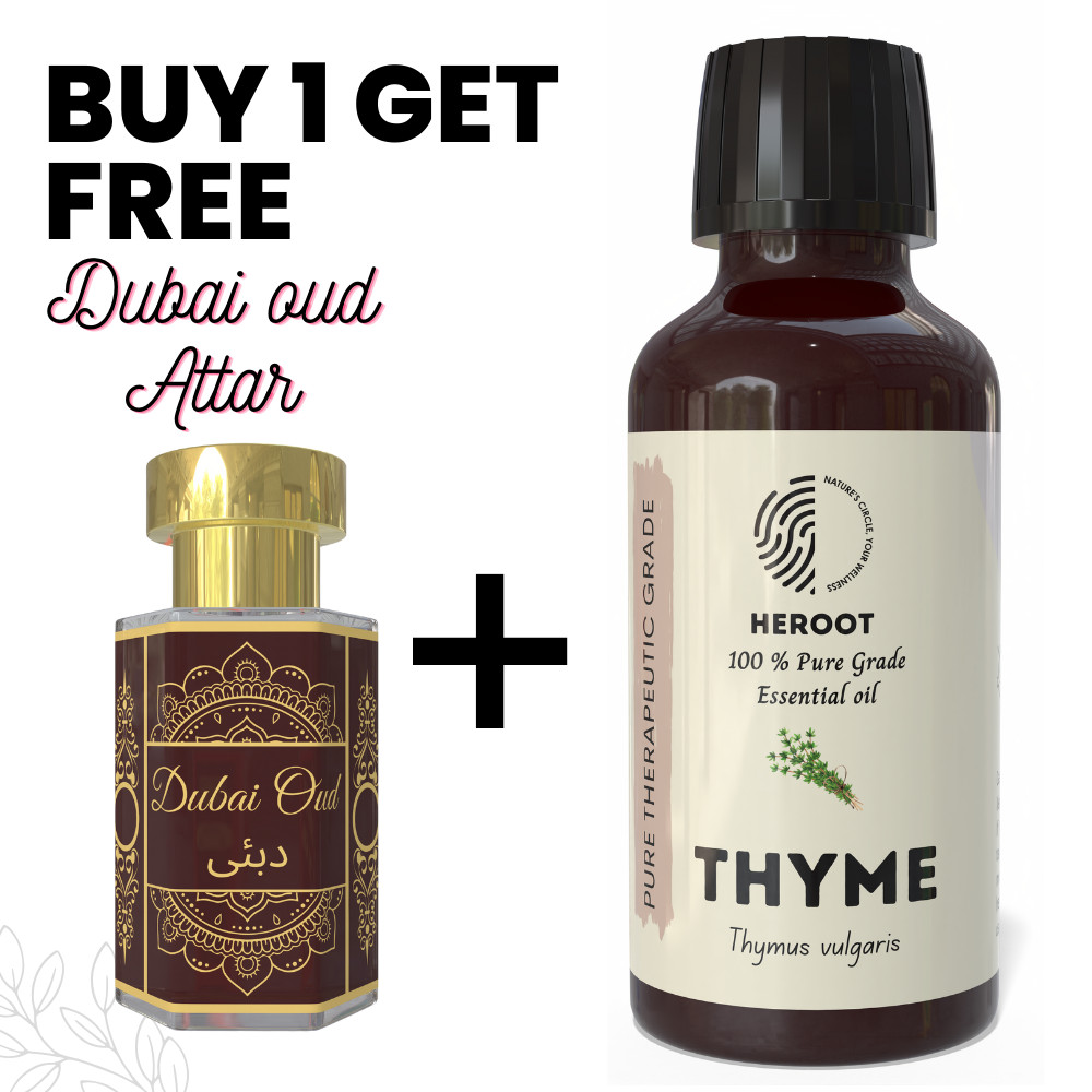 Thyme Essential Oil 10ml Aromatherapy Diffuser Home Fragrance DIY + Free Attar