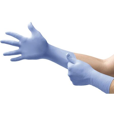 Ansell Ffe-775-L Ffe-775, Disposable Gloves, 4.7 Mil Palm, Nitrile,