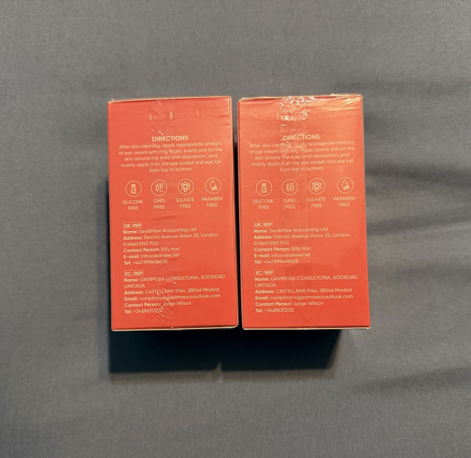Ronkie Revive Eye Serum Retinol Niacinamide Hyaluronic Acid 0.7 fl oz