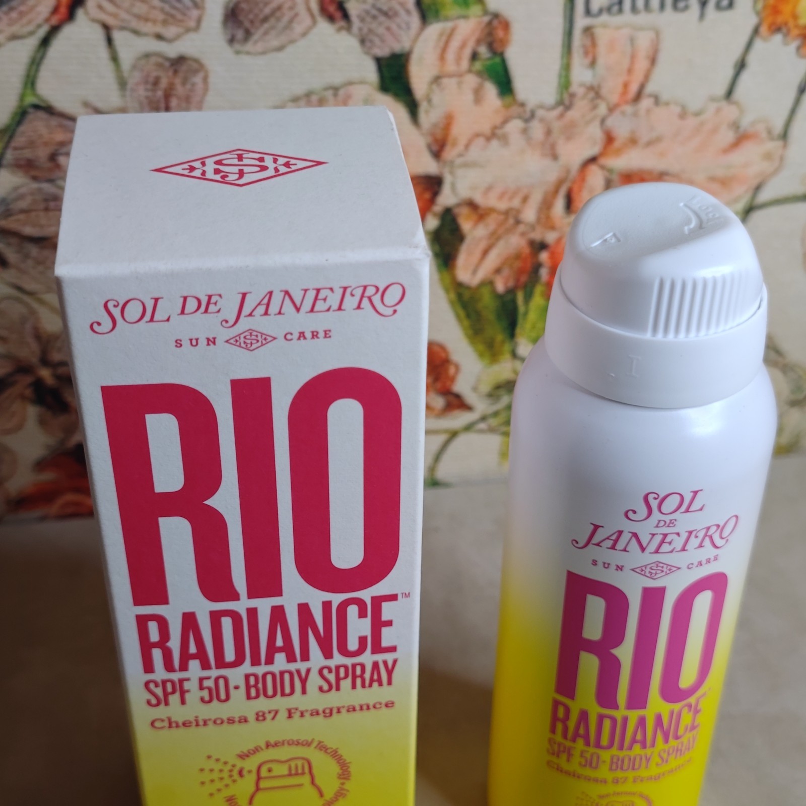 Sol De Janeiro Rio Radiance SPF 50 Body Spray Full Size 3.4oz Exp11/26 Sunscreen