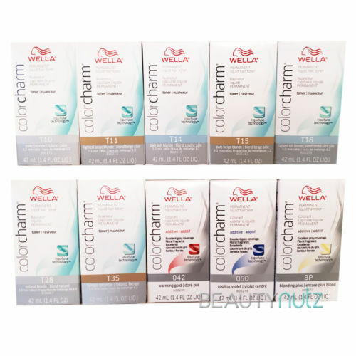 Wella Color Toner & Additive 1.42 oz (T10/T11/T14/T15/T18/T28/T35/042/050/BP)
